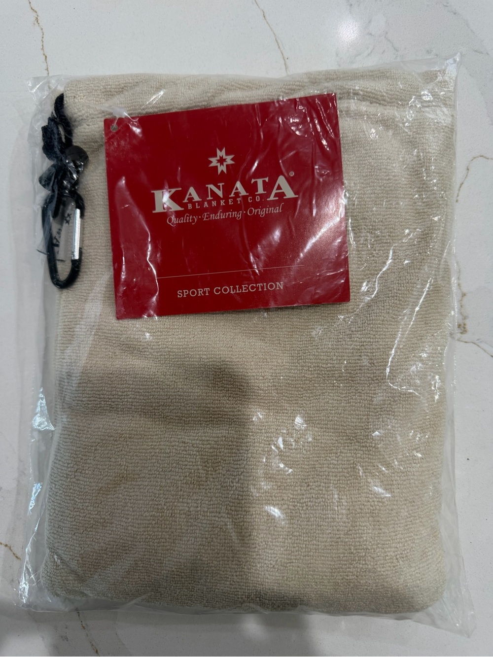 Kanata Sport Collection Beige Crossbody Travel Bag